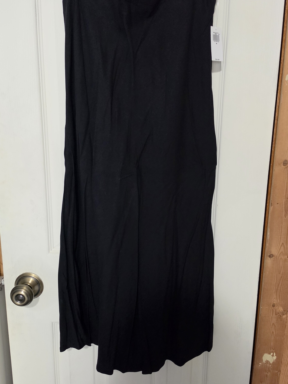 Classic Black Maxi Skirt